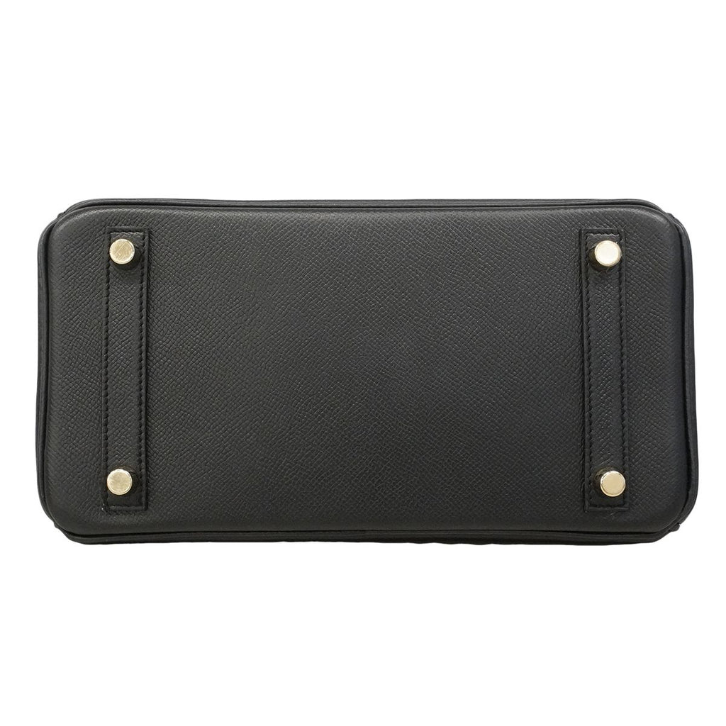 Hermes Handbag Birkin 25 Veau Epsom Black Gold — view 3