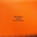Hermes Handbag Bolide 35 Swift Orange Gold 2-Way — view 5