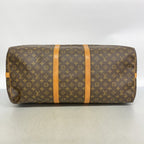 Louis Vuitton Boston Bag Monogram Keepall Bandouliere 60 Brown — view 3