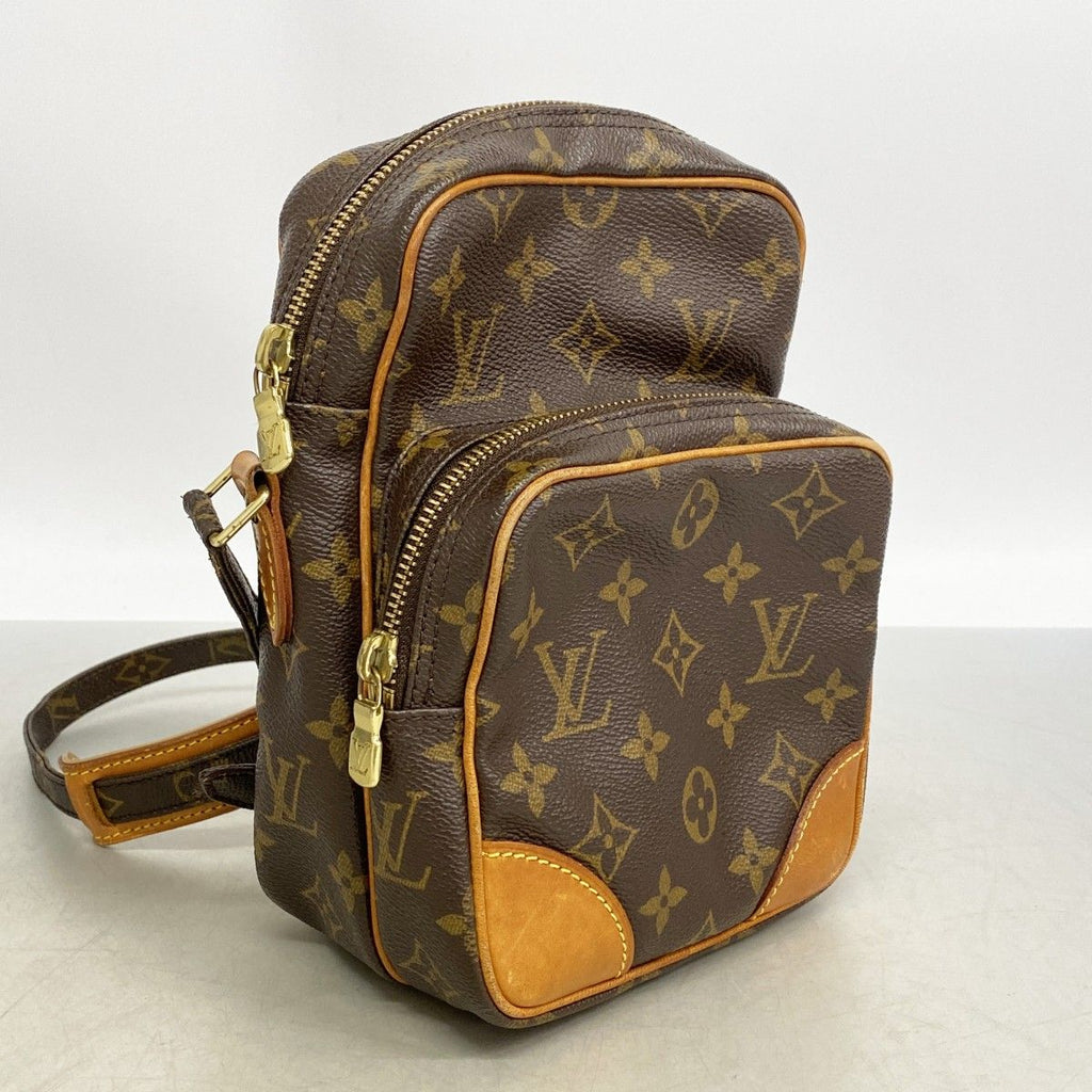 Louis Vuitton Shoulder Bag Monogram Amazon Brown — view 2