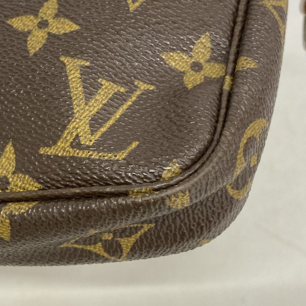 Louis Vuitton Pouch Monogram Pochette Soir Brown — view 6