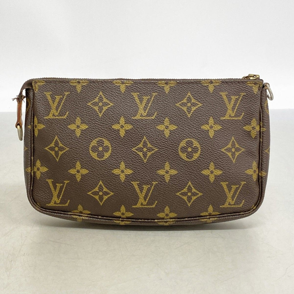 Louis Vuitton Pouch Monogram Pochette Soir Brown — view 8