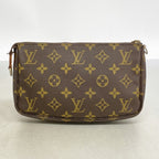 Louis Vuitton Pouch Monogram Pochette Soir Brown — view 8