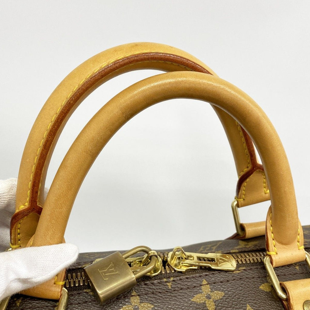 Louis Vuitton Boston Bag Monogram Keepall Bandouliere 60 Brown — view 8
