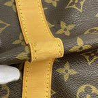 Louis Vuitton Boston Bag Monogram Keepall Bandouliere 60 Brown — view 6