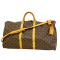Louis Vuitton Boston Bag Monogram Keepall Bandouliere 60 Brown