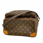 Louis Vuitton Shoulder Bag Monogram Nile Brown