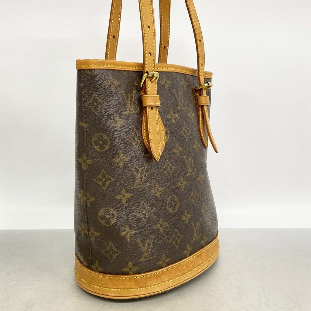 Louis Vuitton Tote Monogram Bucket PM Brown — view 2
