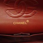 Chanel Shoulder Bag Quilted Lambskin Black Gold — view 5