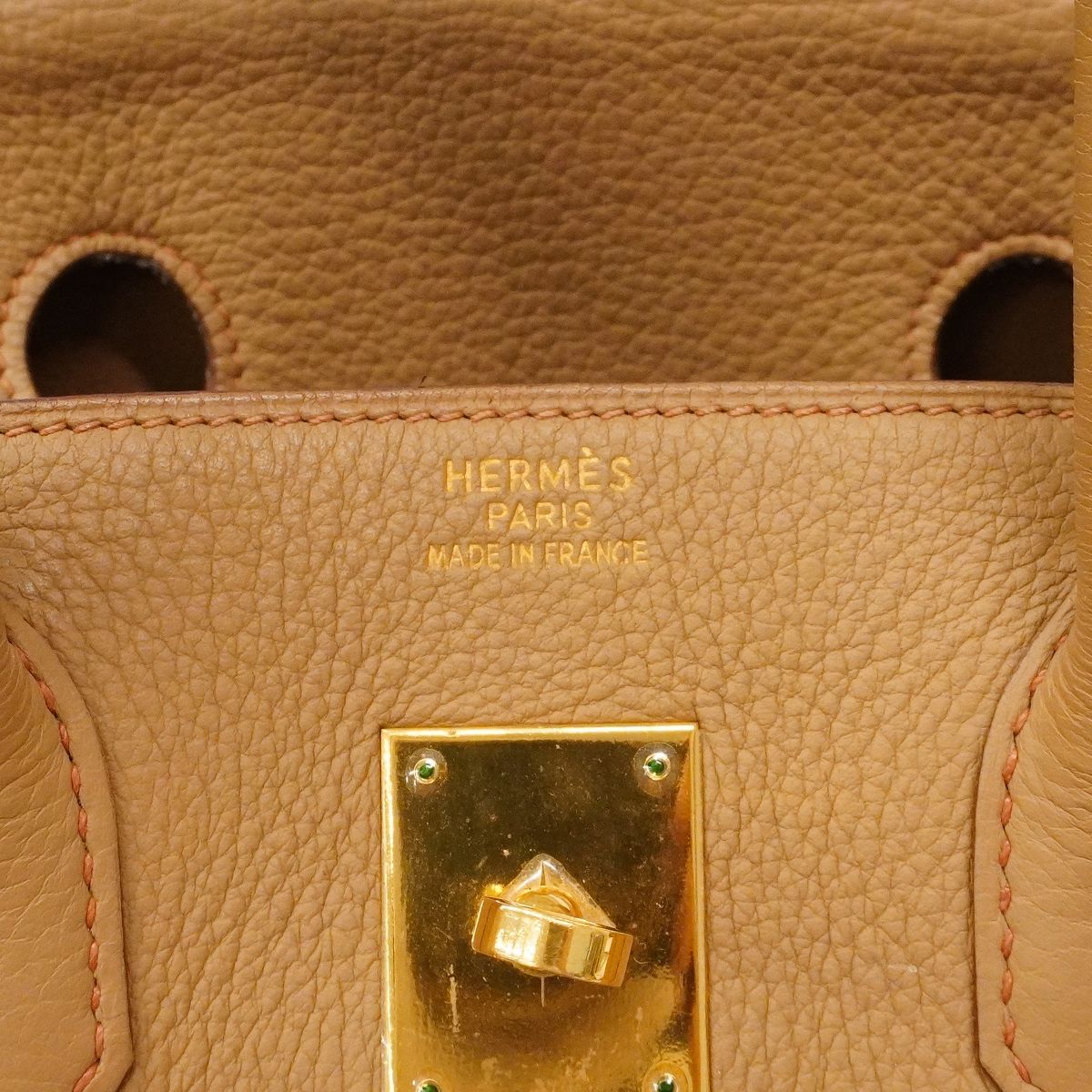 Hermes Handbag Birkin 35 Togo Gold — view 5