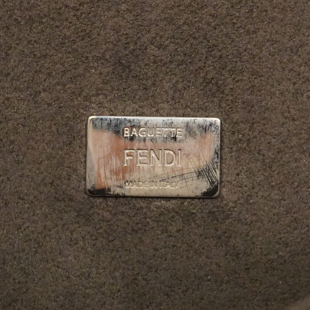 Fendi Handbag Mon Star Micro Bucket Leather Pink Silver — view 5