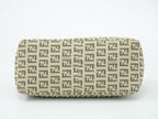 Fendi Pouch Mini Handbag Canvas Beige Zucchino Second — view 3