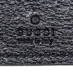 Gucci Key Case Petite Marmont Leather Black Key Simple Logo Key Holder — view 6