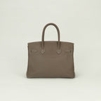 Hermes Birkin 30 Tote Togo Etoupe Gray Gold — view 3