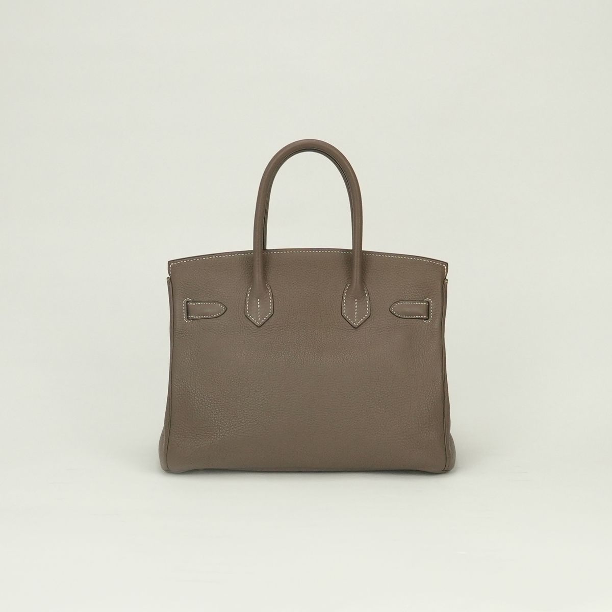 Hermes Birkin 30 Tote Togo Etoupe Gray Gold — view 3