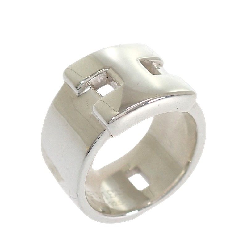 Hermes Newhela Cles Rin 48 Ring 925 Sterling Silver