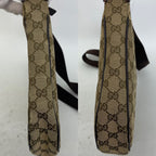 Gucci GG Canvas Shoulder Bag Utility Brown — view 5