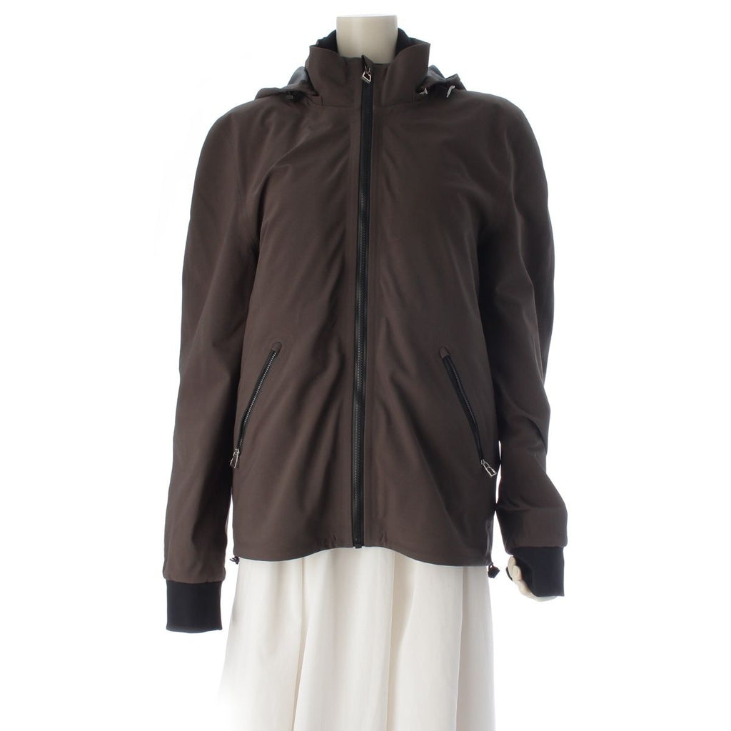 Hermes 23 H'val Val 3way Riding Jacket Darkgreen Black