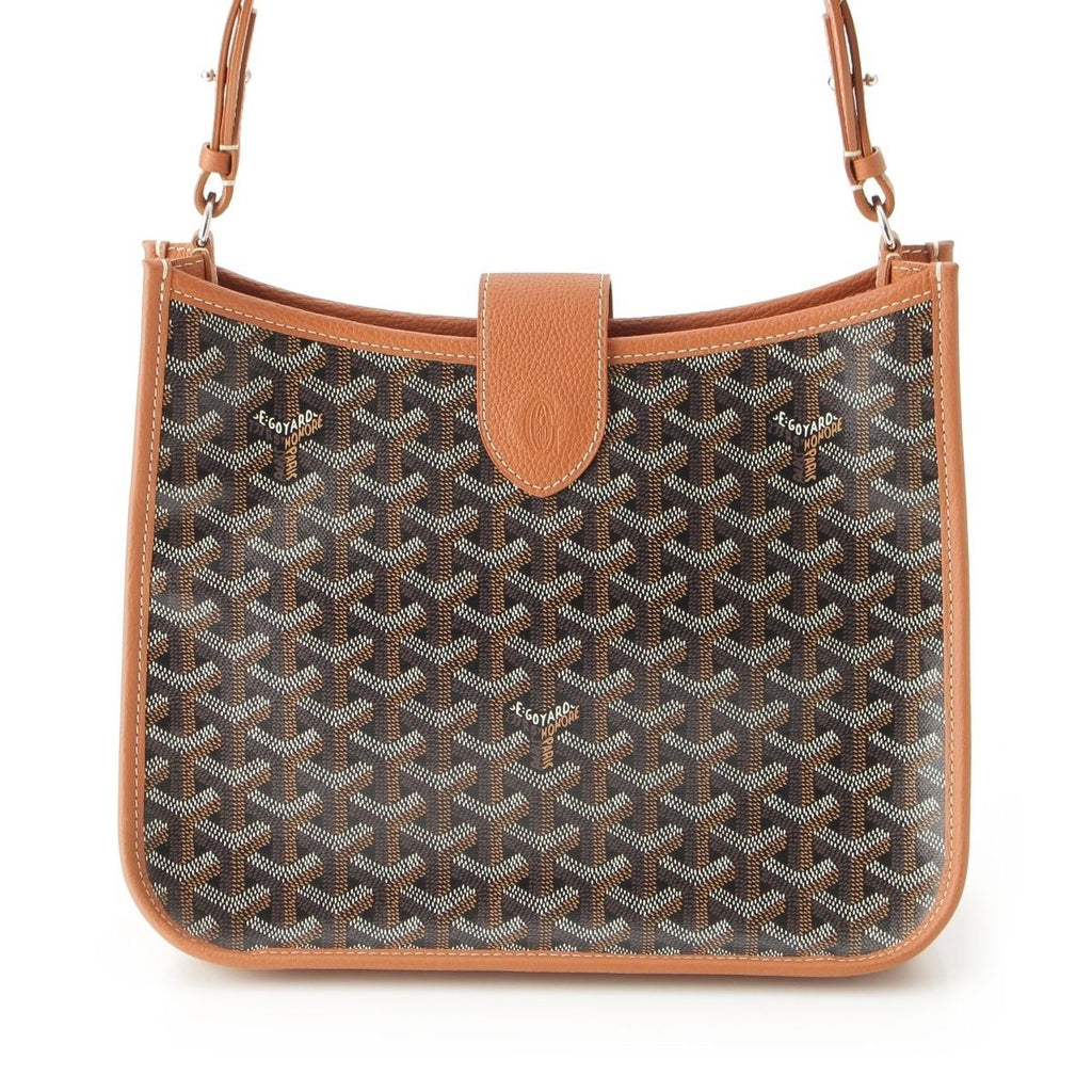 Goyard Musette PM Leather Shoulder Bag Black — view 2