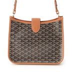 Goyard Musette PM Leather Shoulder Bag Black — view 2