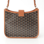 Goyard Musette PM Leather Shoulder Bag Black — view 5