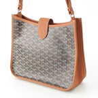 Goyard Musette PM Leather Shoulder Bag Black — view 3