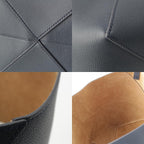 Loewe Puzzle Fold Horizontal Soft Grain Calf Tote Darknavy — view 9