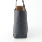 Loewe Puzzle Fold Horizontal Soft Grain Calf Tote Darknavy — view 4