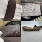 Gucci GG Canvas Shoulder Bag Utility Brown — view 4