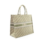 Dior Tote Abcdior Book Large Oblique Olive Canvas — view 2
