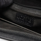Loewe Clutch Anagram Black Leather — view 4