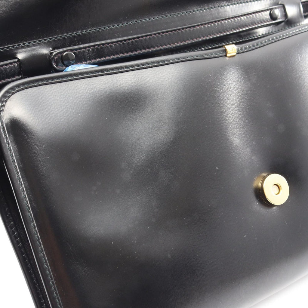 Gucci Shoulder Bag Interlocking 004 093 Black Leather — view 8