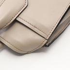 Prada Handbag City Calf 2-Way Gray Leather Tote — view 6