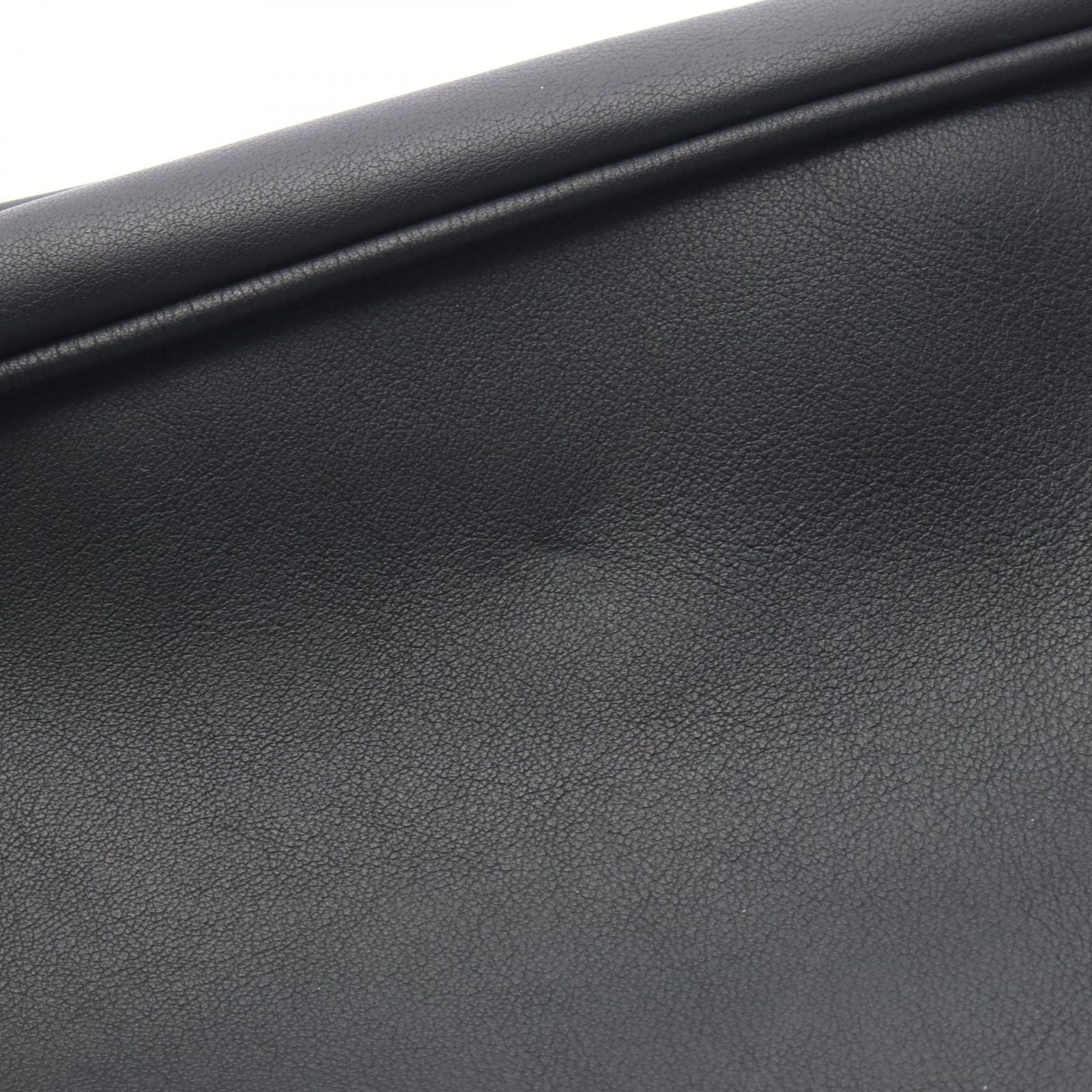 Loewe Clutch Anagram Black Leather — view 7