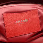 Chanel Tote on the Road Red Leather Wild Stitch — view 4