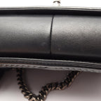 Chanel Shoulder Bag Boy Black Leather Boy Stitch Chain — view 8