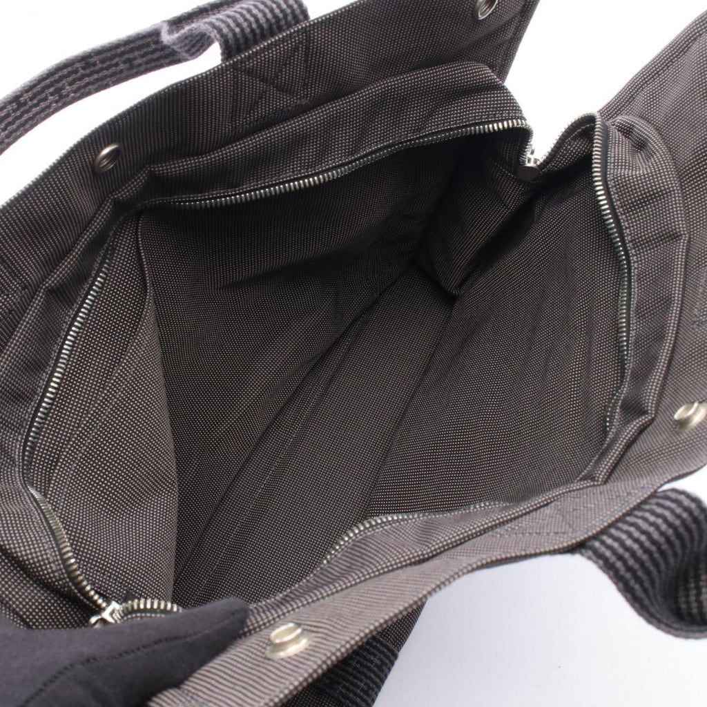 Hermes Tote Her Line MM Gray Canvas — view 3