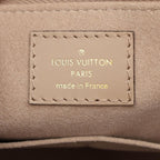 Louis Vuitton Tote On The Go MM Monogram Empreinte Tourterelle 2-Way Leather — view 4
