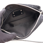 Louis Vuitton Handbag Comte de Fe Pochette Noir Fabric Leather — view 3