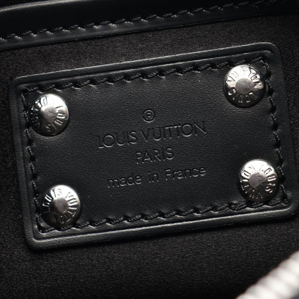 Louis Vuitton Handbag Comte de Fe Pochette Noir Fabric Leather — view 4