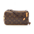 Louis Vuitton Shoulder Bag Maroulis Bandouliere Canvas Leather Pochette