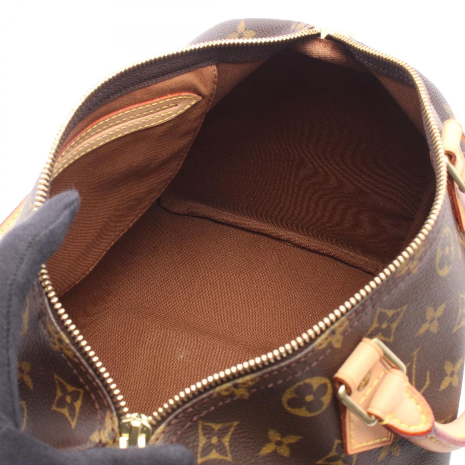 Louis Vuitton Handbag Speedy 30 Canvas Leather — view 3