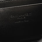 Saint Laurent Paris Shoulder Bag Black Leather — view 4