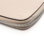 Fendi Secondbag Clutch Gray Ju Leather Pouch — view 7