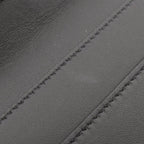 Fendi Secondbag Clutch Gray Ju Leather Pouch — view 5