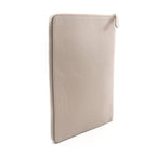 Fendi Secondbag Clutch Gray Ju Leather Pouch — view 2