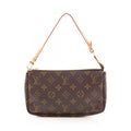 Louis Vuitton Handbag Pochette Soir Coatingcanvas Leather