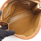 Celine Secondbag Clutch Macadam Beige Coatingcanvas Leather — view 3