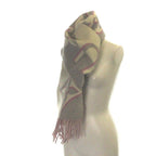 Louis Vuitton Duo Infinity Scarf Logo Wool Cashmere Monogram White — view 6