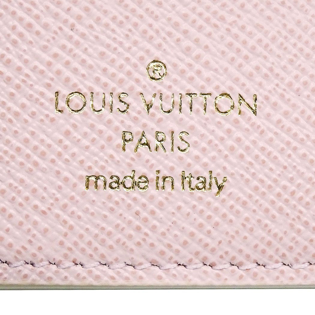Louis Vuitton Wallet Trifold Damier Azur Canvas Portefeuille Victorine Ivory — view 8